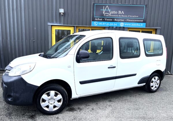 Renault KANGOO Maxi Dci 90 Cabine Approfondie 5 places — 12 075 HT –