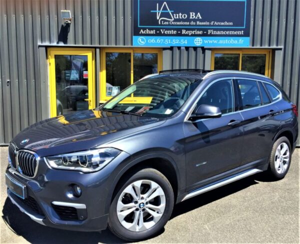 BMW X1 sDrive 1.8i 140cv DKG7 XLINE avec Toit Pano et nombreux Packs d’Options 48 000 kms Français