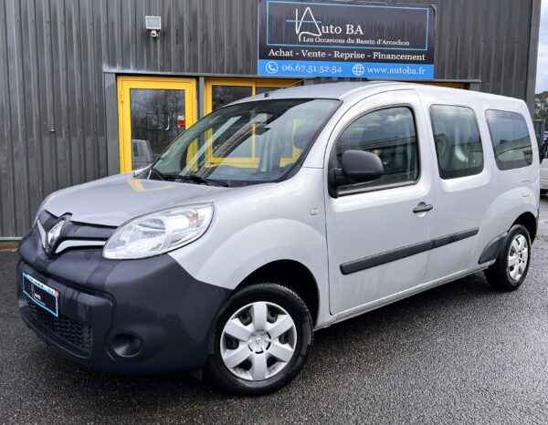 Renault KANGOO Maxi Dci 90 Cabine Approfondie 5 places — 12 900 HT –