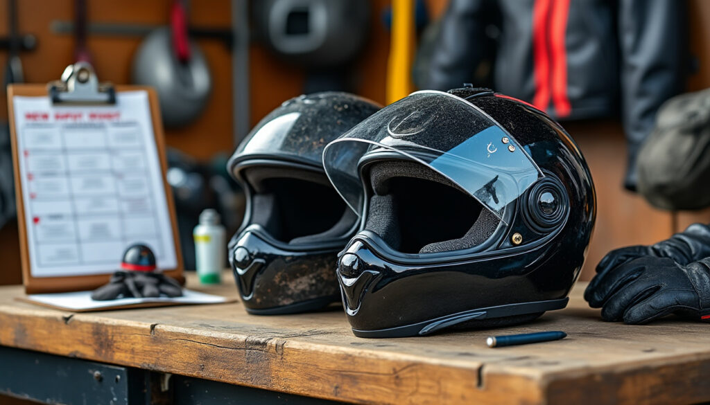 découvrez quand changer votre casque de moto grâce à nos conseils essentiels et apprenez tout sur sa durée de vie pour garantir votre sécurité sur la route.