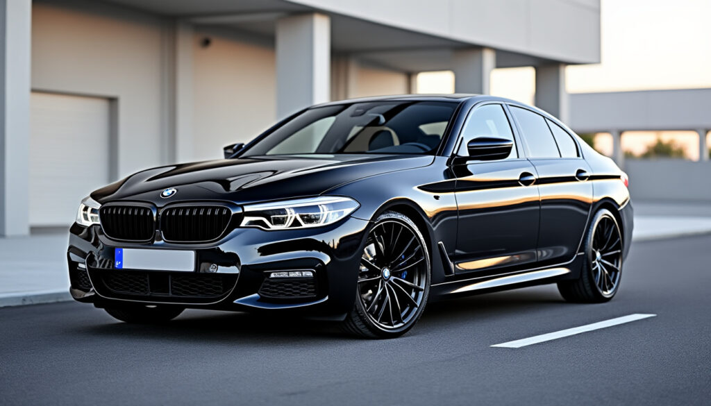 découvrez saphirschwarz métallisé, la peinture noire élégante pour bmw qui allie profondeur et brillance pour un style raffiné et sophistiqué.
