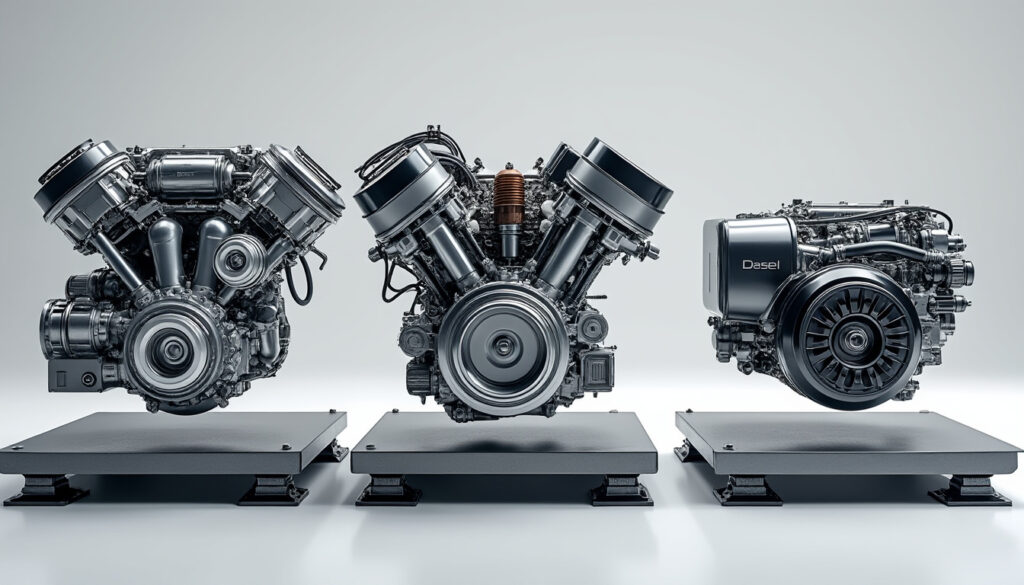 découvrez la comparaison du poids des moteurs de voiture : essence, diesel et électrique, pour mieux comprendre leurs différences et impacts sur la performance.