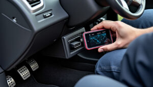 découvrez où se trouve la prise obd2 de la peugeot 308 ii et comment la brancher pour lire les codes défaut et diagnostiquer votre véhicule.